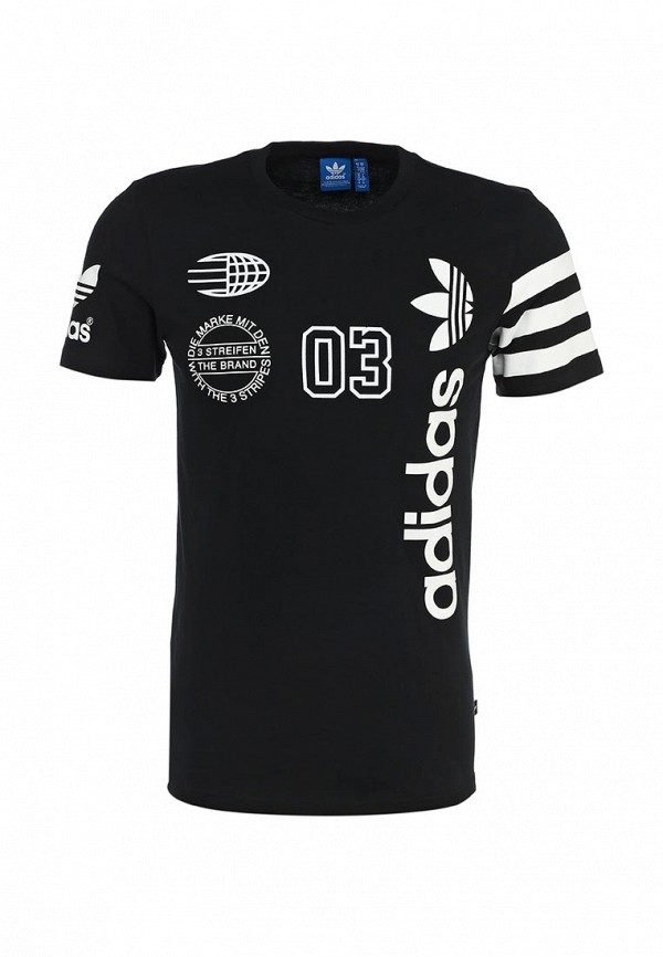 Adidas Original Mens Sports Essential Logo Tees S18630 Black Summer Tees