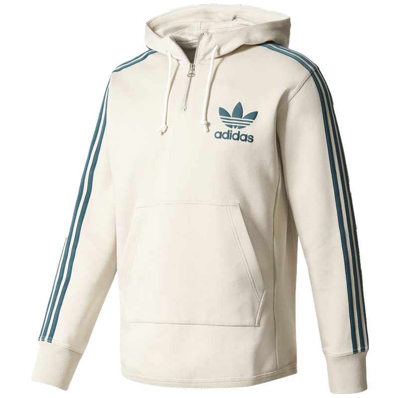 Adidas Originals AC Terry Pullover Hoodie In Beige BK7193 Jacket