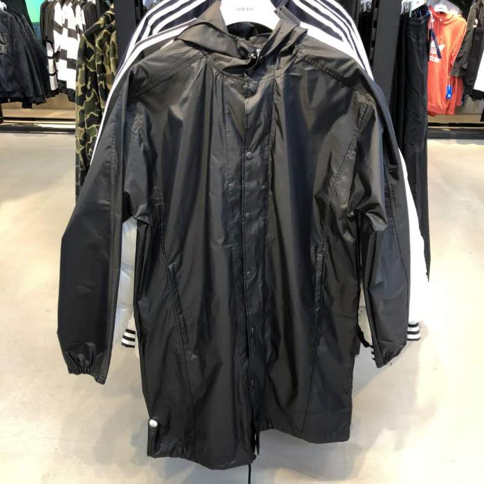 Adidas Originals Nordstrom Hoody CW1317 Trefoil Manager Coat Black Jacket