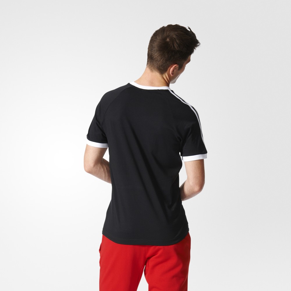 Adidas Originals California Tees AZ8127 Black 3 Stripes CLFN Tshirt