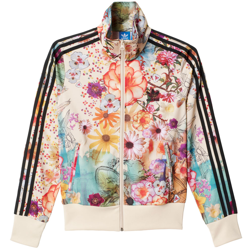 Adidas Originals Women Farm Confete Firebird Tracktop Jacket AJ8151 Brand New With Original Tag