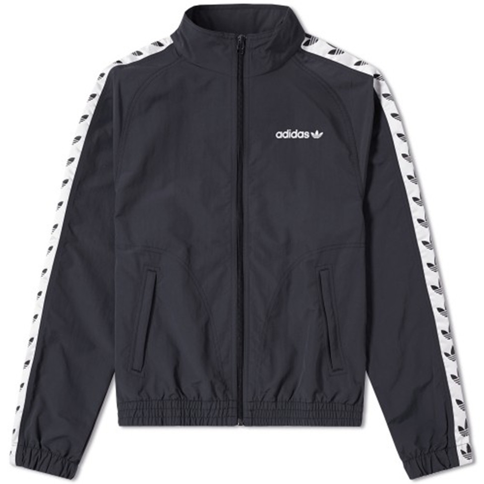 Adidas TNT Trefoil Windbreaker Black Wind Jacket BS4637 Jogger Track Jacket
