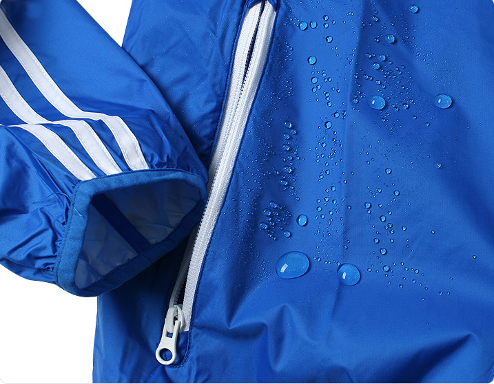 Adidas Original Herren Regen Jacket X52184 Windbreaker Zip Hoody