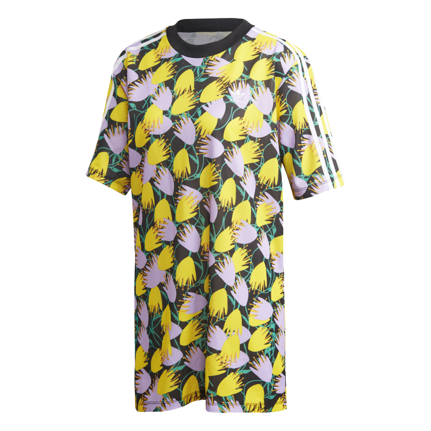 Original Adidas Bellista Tee Dress FL4087 Multicolor Summer Dress