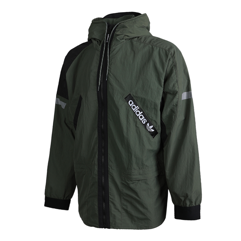 Original Adidas Adventure Windbreker Green Hoody GD5587 Base Green ADV Zip Jacket