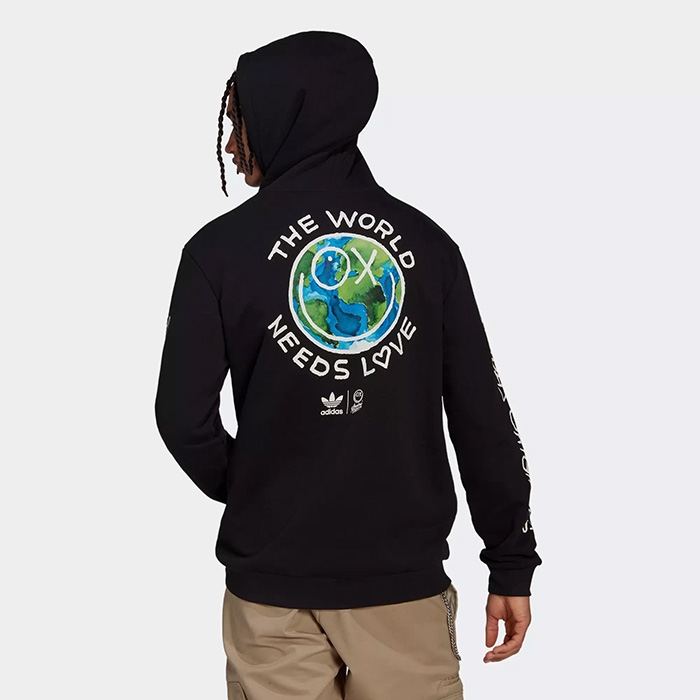 Adidas Original Mens AS Hoodie HR7112 Trefoil Hoodie Lifestyle HL9236 X ANDRÉ SARAIVA HOODIE