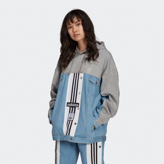 Adidas Originals x Dry Clean Only Denim Jacket H59027 Full Jeans Suits Dry Clean Only Denim Adibreak Pants H59020