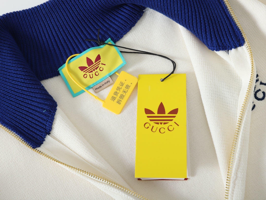 Adidas X Gucci Collaboration Sport Zip Jacket Knitting TS00200 Jacket