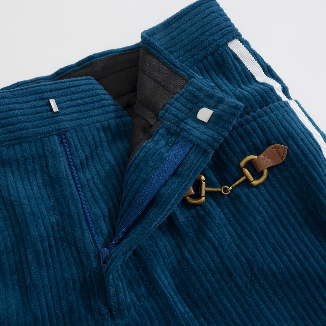 Adidas X Gucci Collaboration Mens Suit Corduroy Jacket With Pants