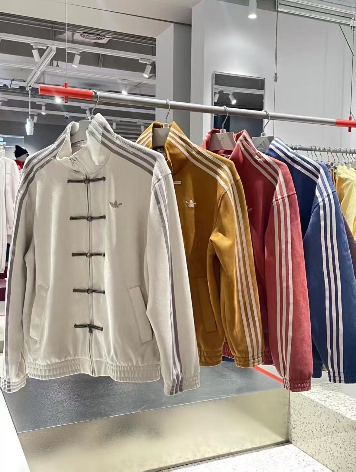 Adidas Originals Year Of The Snake JY8276 Mens/Womens Versatile Suede Jacket
