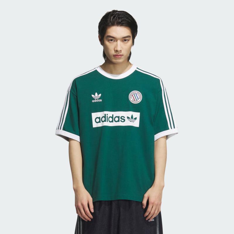 adidas originals SS25 Classic Sports KC2604 Casual Crew Neck T-Shirt